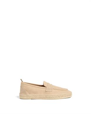Bej Pamuk Espadril