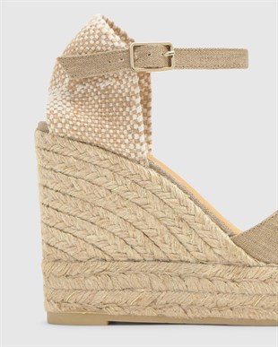 Dolgu Topuklu Sandalet