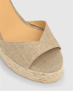 Dolgu Topuklu Sandalet