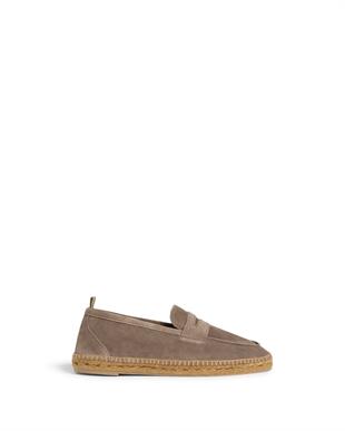 Kahverengi Süet Erkek Espadril