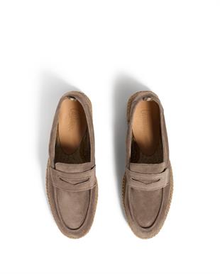 Kahverengi Süet Erkek Espadril