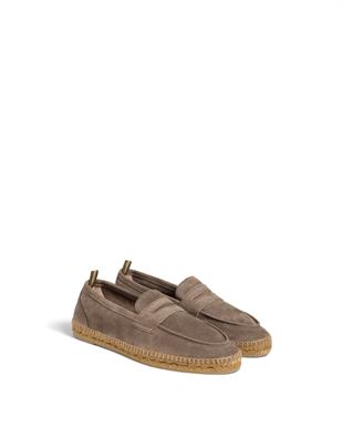 Kahverengi Süet Erkek Espadril