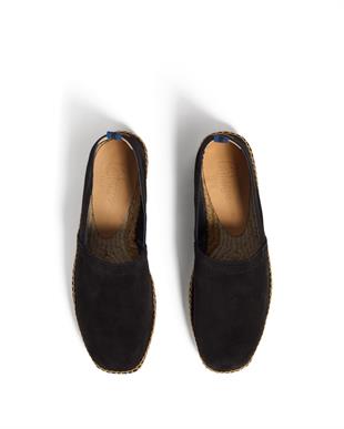 Pablo Siyah Süet Espadril