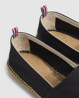 Siyah Pamuk Espadril
