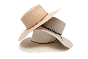 Deri Kemerli Bej Fötr Şapka