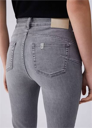 Yüksek Bel Bootcut Jean Pantolon