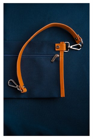 Lacivert Tote Çanta