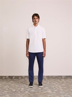 Kısa Kollu Polo Yaka T-shirt