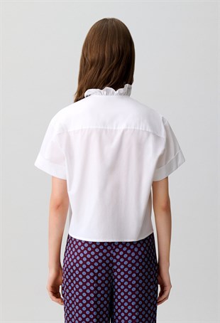 Victorian Yaka Poplin Gömlek