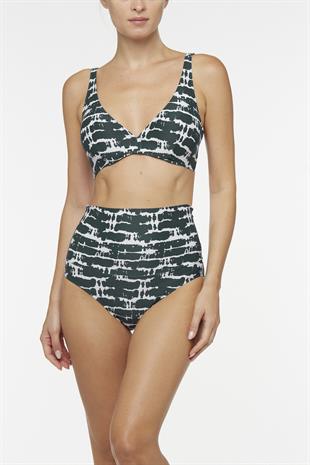 Desenli Yüksek Bel Bikini Altı