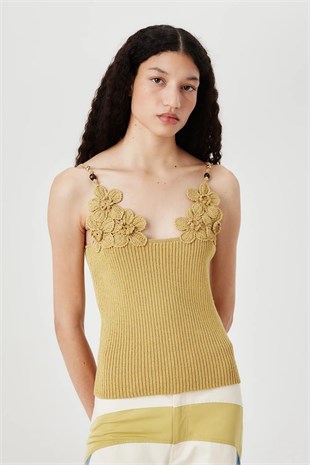 Floral Triko Top