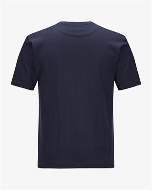 Açık Gri Geçişli Lacivert T-shirt