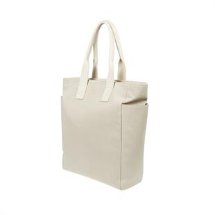 Ekru Canvas Tote Çanta