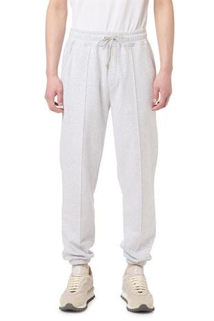 Gri Pamuk Karışımlı Eşofman Altı