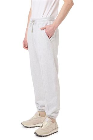 Gri Pamuk Karışımlı Eşofman Altı