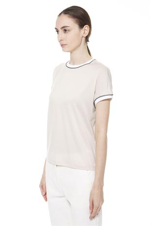 Gümüş Biyeli Kadın T-shirt