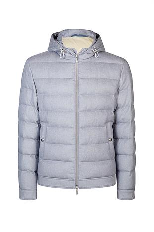 İpek ve Kaşmir Karışımlı Ceket