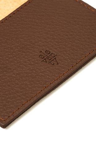 Camel Deri Erkek Kartlık