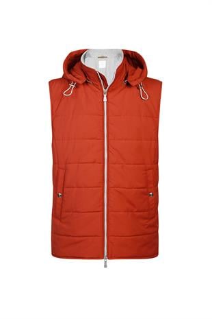 Kapüşonlu Çift Taraflı Yelek