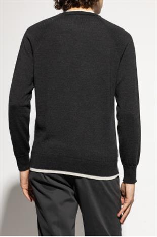 Kontrast Renkli Yün Triko