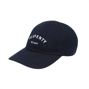 Lacivert Nakış Logo Detaylı Şapka