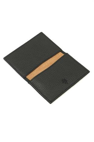 Siyah Yeşil Deri Cüzdan