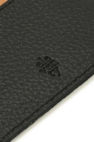 Siyah Yeşil Deri Cüzdan