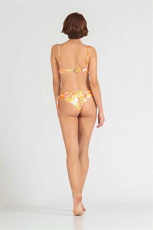 EMILIO PUCCI Sabit Askılı Balenli Bikini Üstü