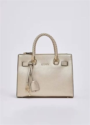 Gold Satchel Çanta
