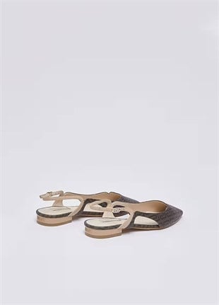 Monogram Slingback Ayakkabı