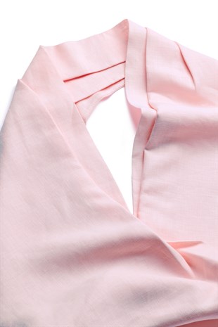 Pembe Organik Keten Top