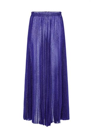 Rahat Kesim Parlak Piliseli Etek