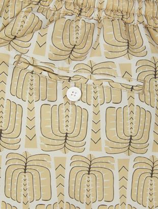 Erkek Palmiye Desenli Mayo