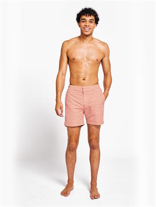 Futevôlei Pembe Desenli Mayo