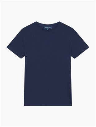 Frescobol CariocaKeten Karışımlı Lacivert T-Shirt