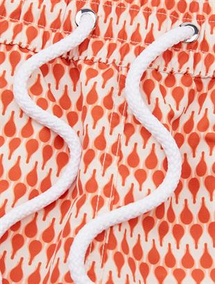 Raquete Pembe Desenli Mayo