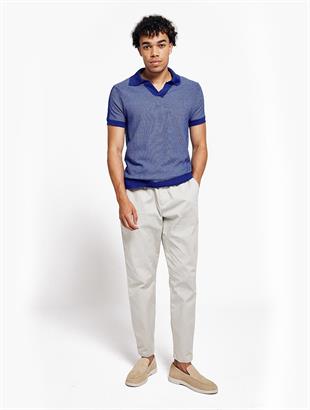 Rino Mavi Triko Polo Yaka T-shirt