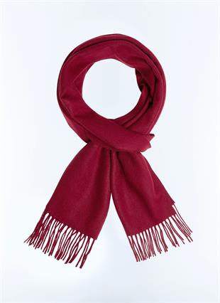 Bordo Kaşmir Şal
