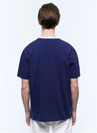 Logo Detaylı Pamuk T-Shirt