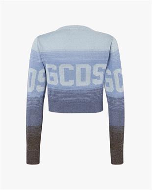 Degrade Geçişli Crop Triko