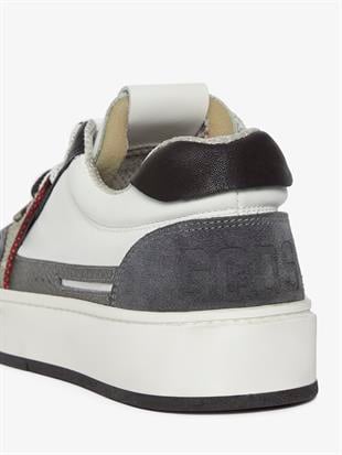 Deri Geçişli Erkek Sneaker
