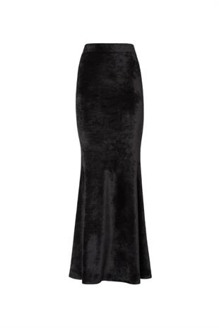 Kadife Uzun Etek
