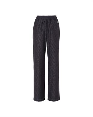 Siyah Monogram Pantolon