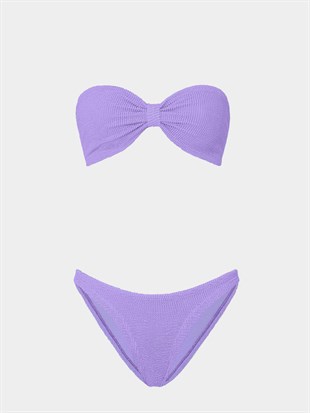 Dokulu Lila Bikini Takımı