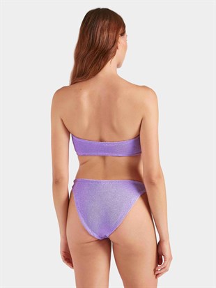 Dokulu Lila Bikini Takımı