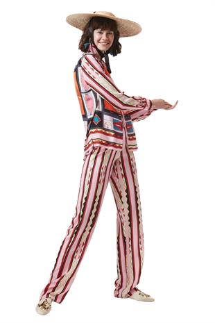 Düz Kesim İpek Pantolon