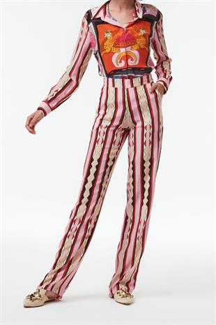 Düz Kesim İpek Pantolon