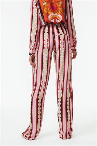 Düz Kesim İpek Pantolon