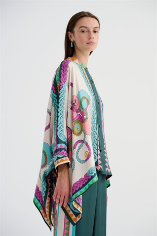 Yeşil Desenli Gömlek