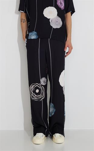 Floral Desenli Pantolon